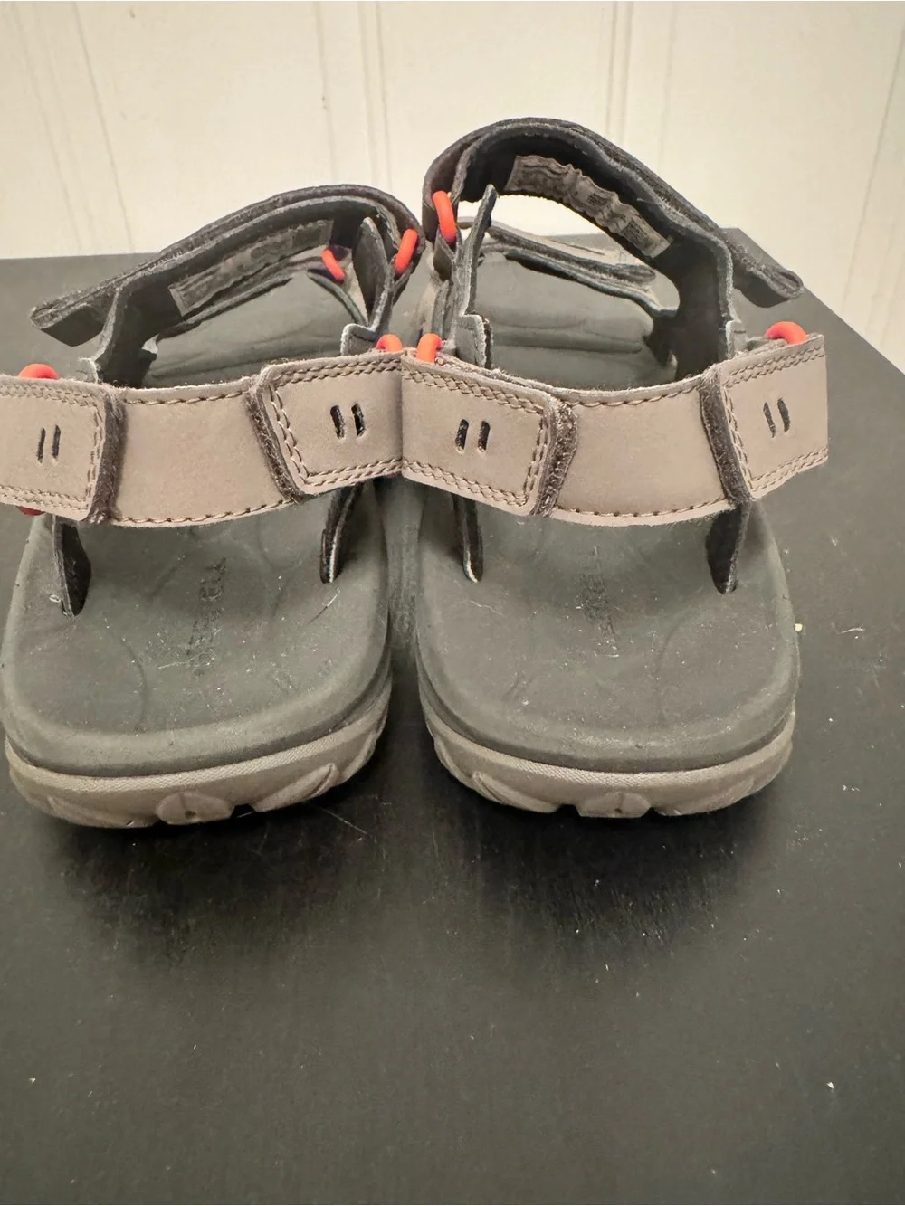 Merrell Men’s Huntington Sport Convert Sandals Boulder Grey Taupe Size US 11
